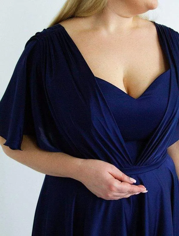 Albes Blue Evening Dress