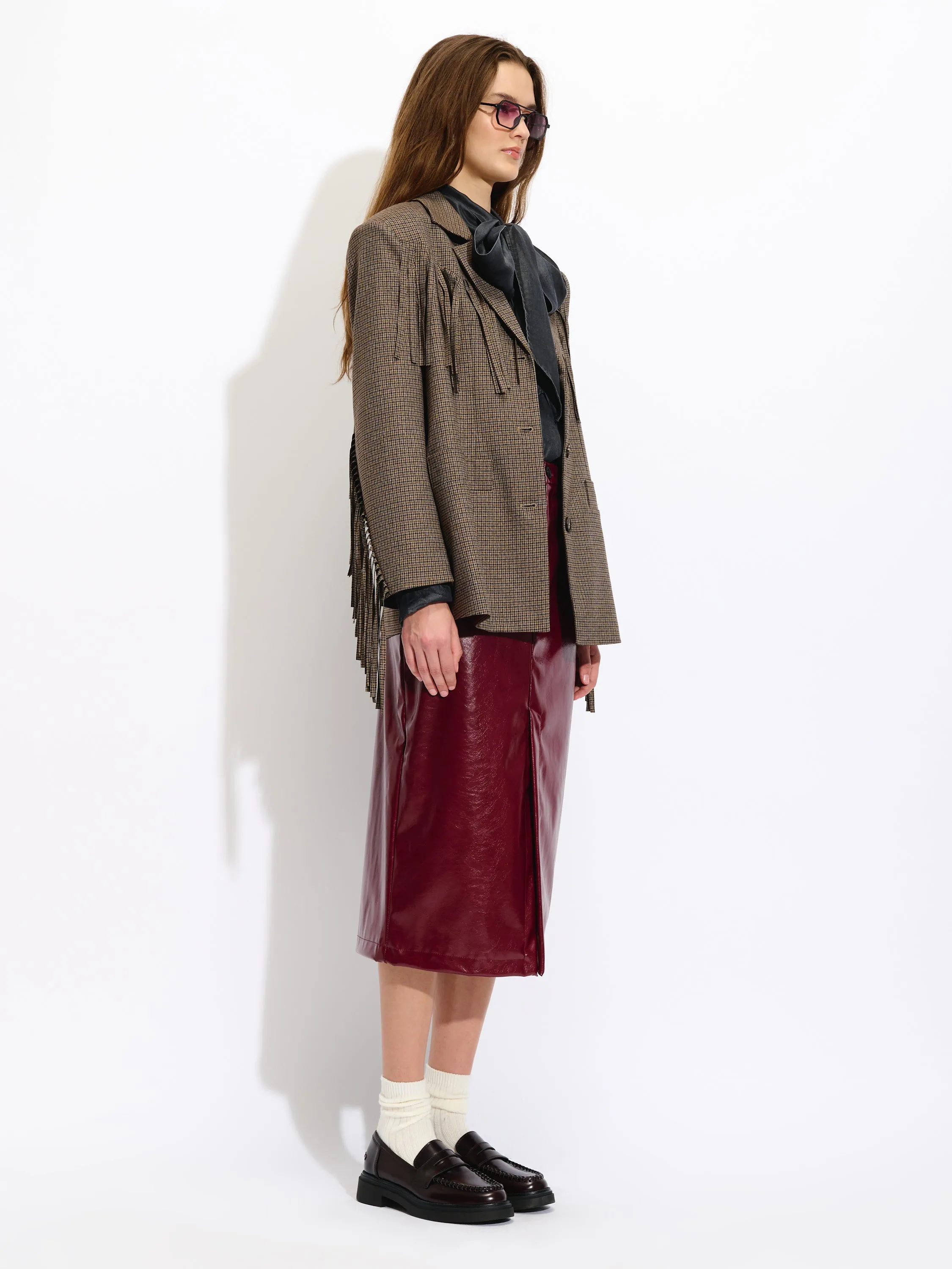 Blazer with Fringes