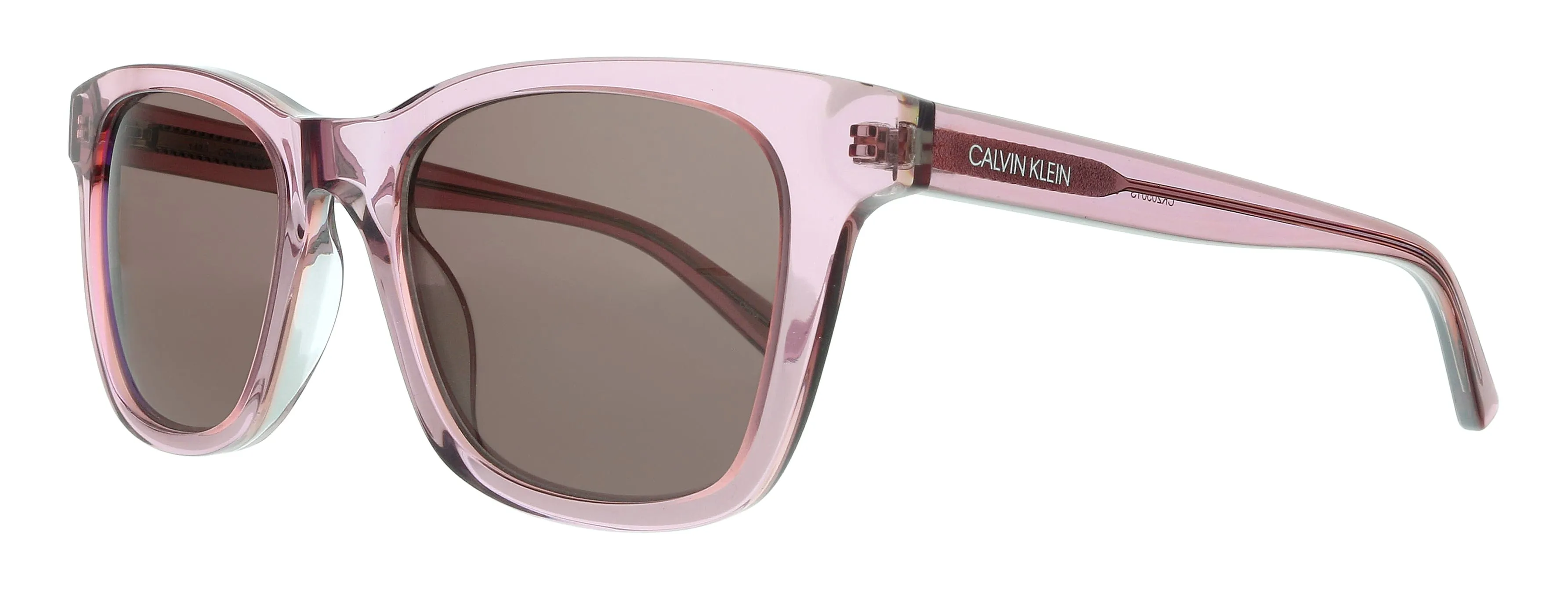 Calvin Klein CK20501S 535 Crystal Mauve/Rose Aviator Sunglasses