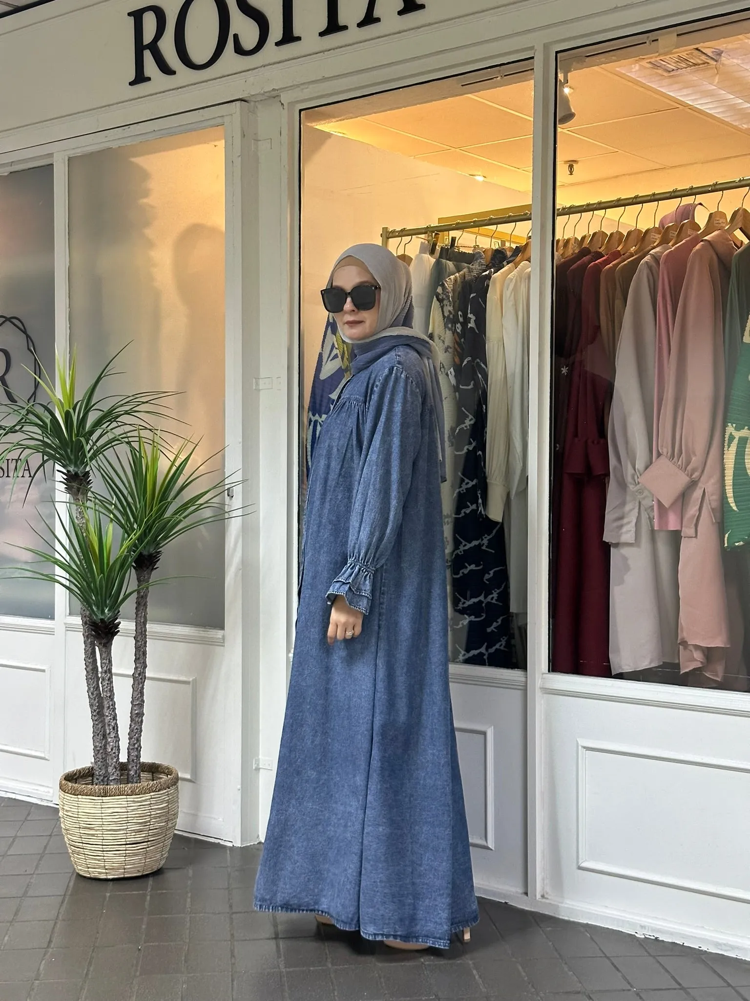 Julia Denim Dress