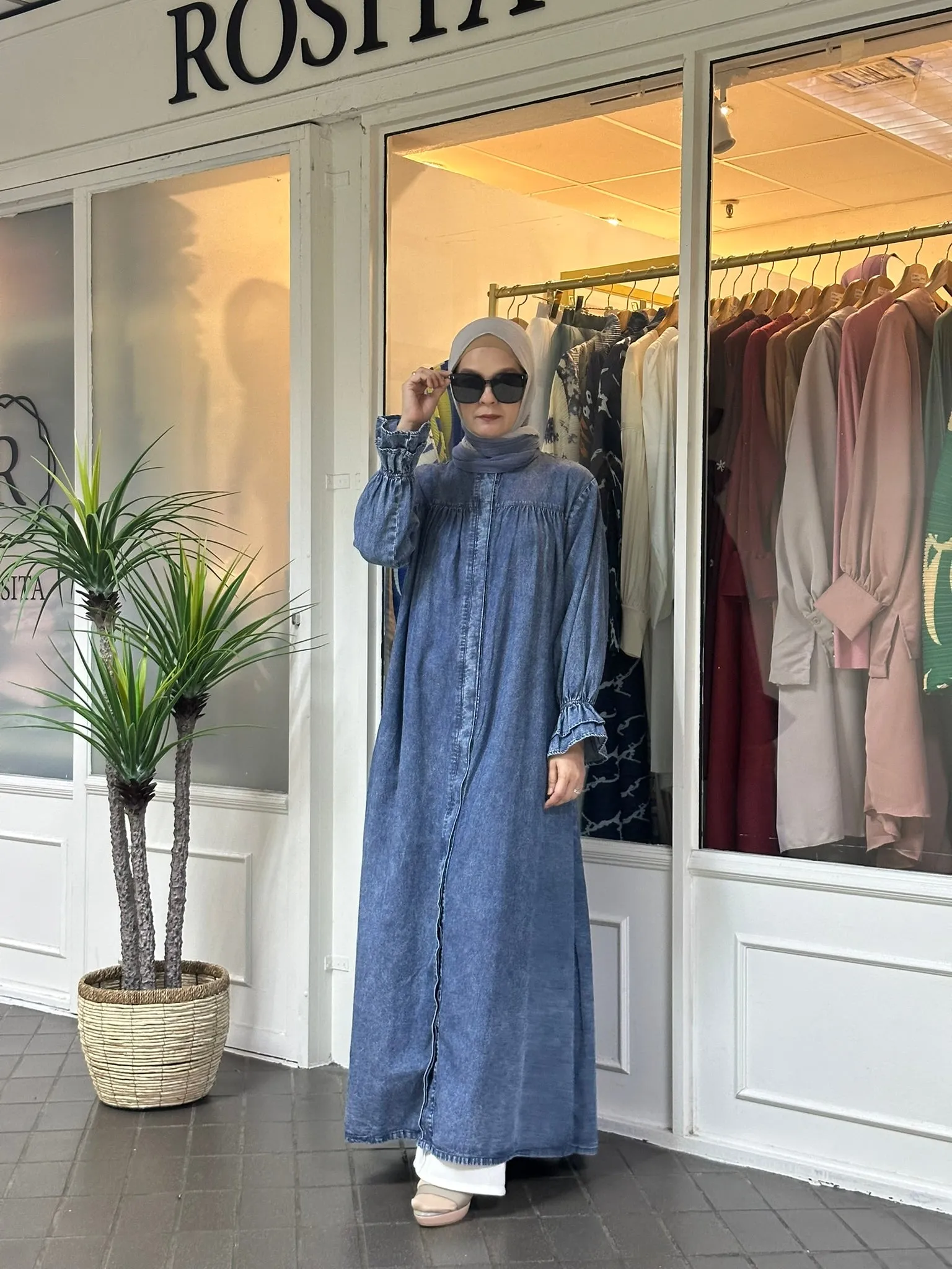 Julia Denim Dress