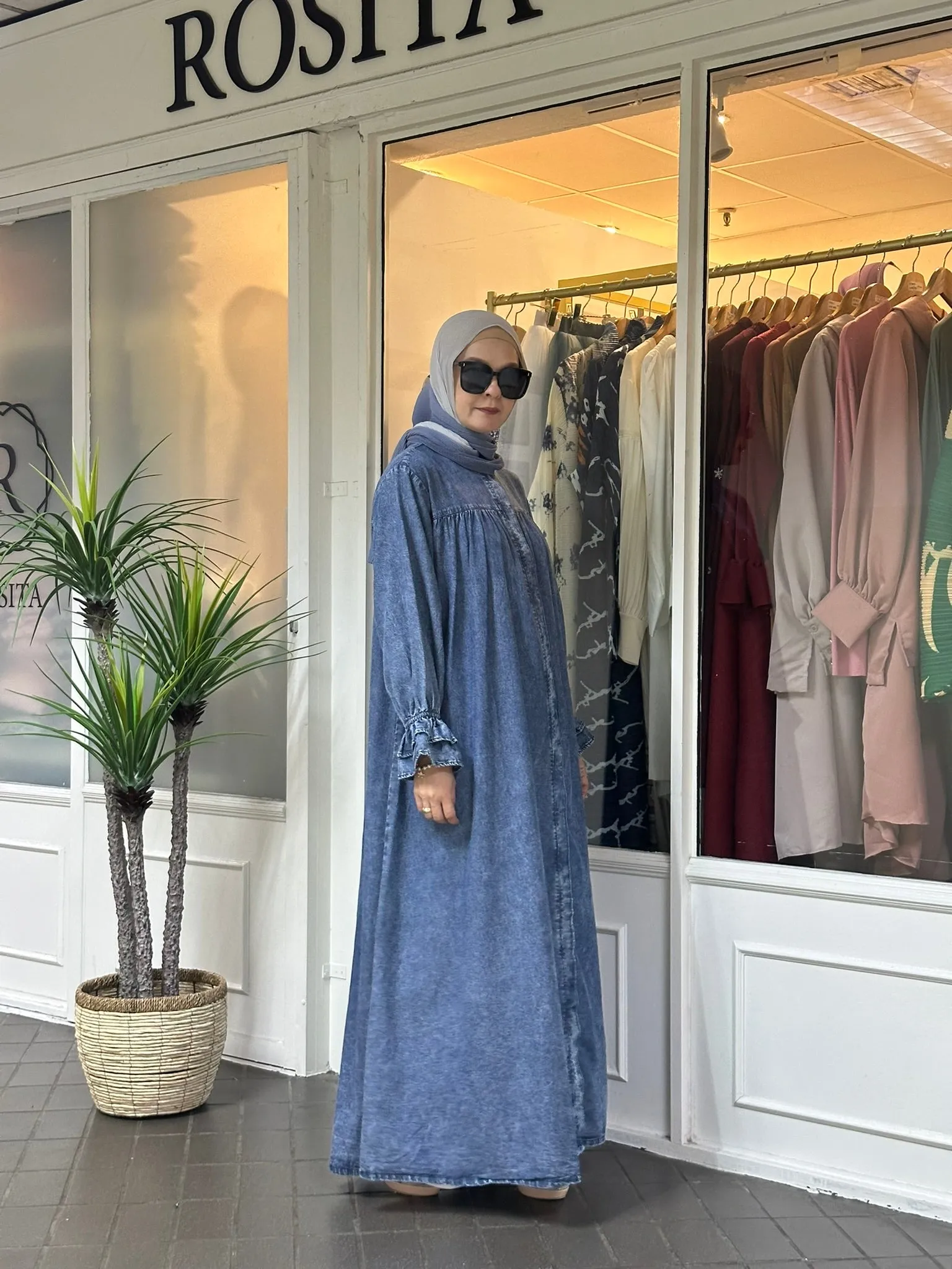 Julia Denim Dress