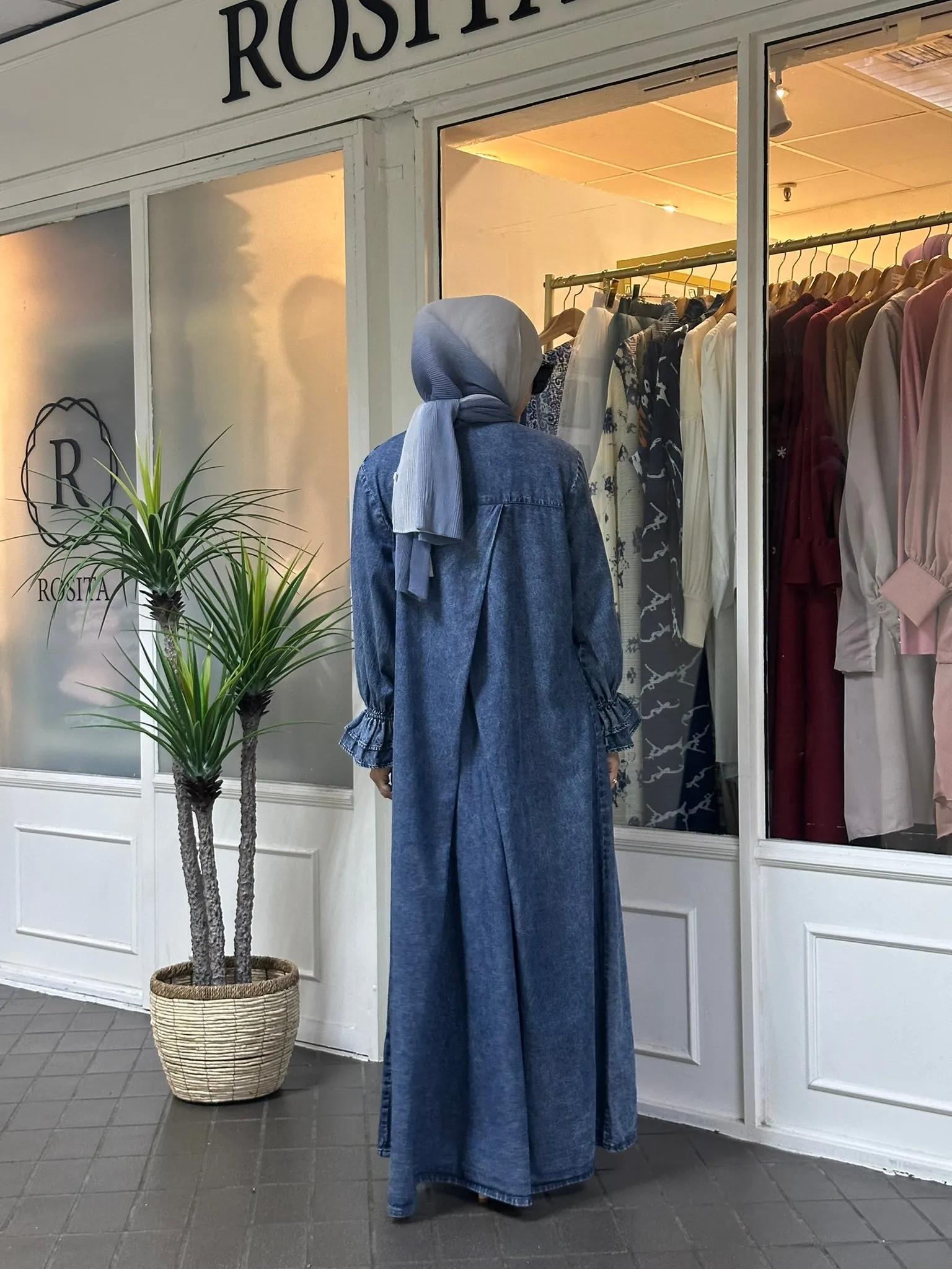 Julia Denim Dress