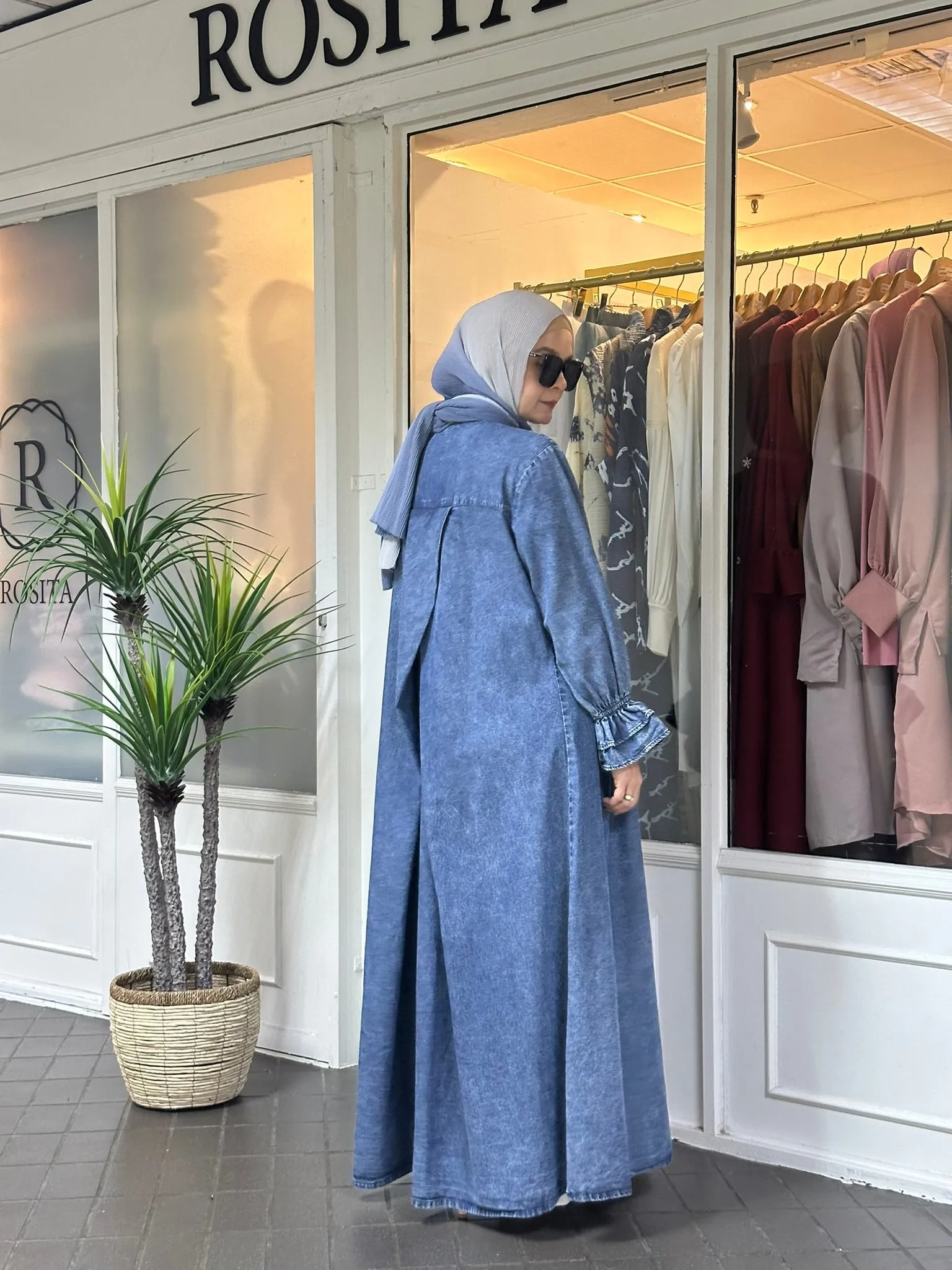 Julia Denim Dress