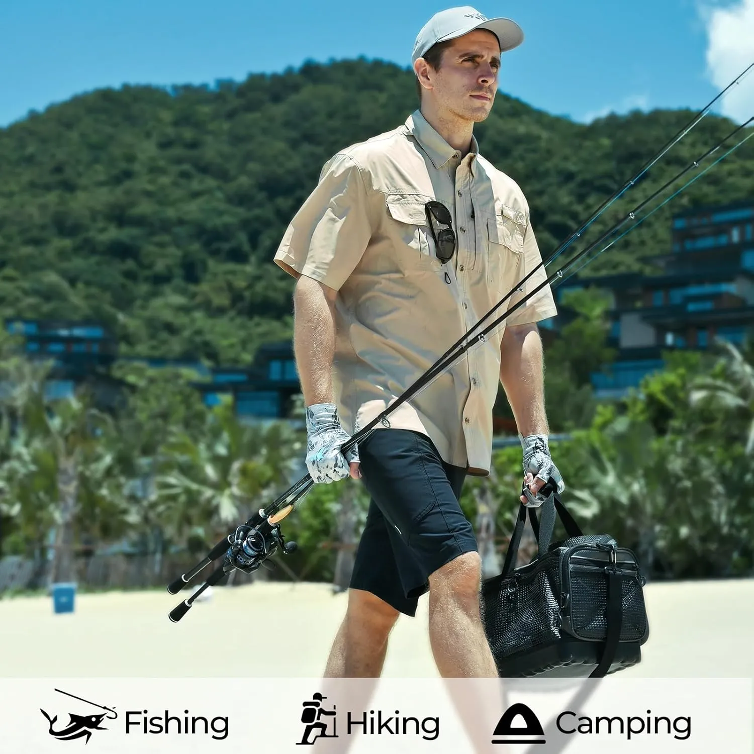 KastKing ReKon Men's Fishing Shirts, Well Made, Quick-Dry Short & Long Sleeve Hiking Beach Shirts, Sun Protection