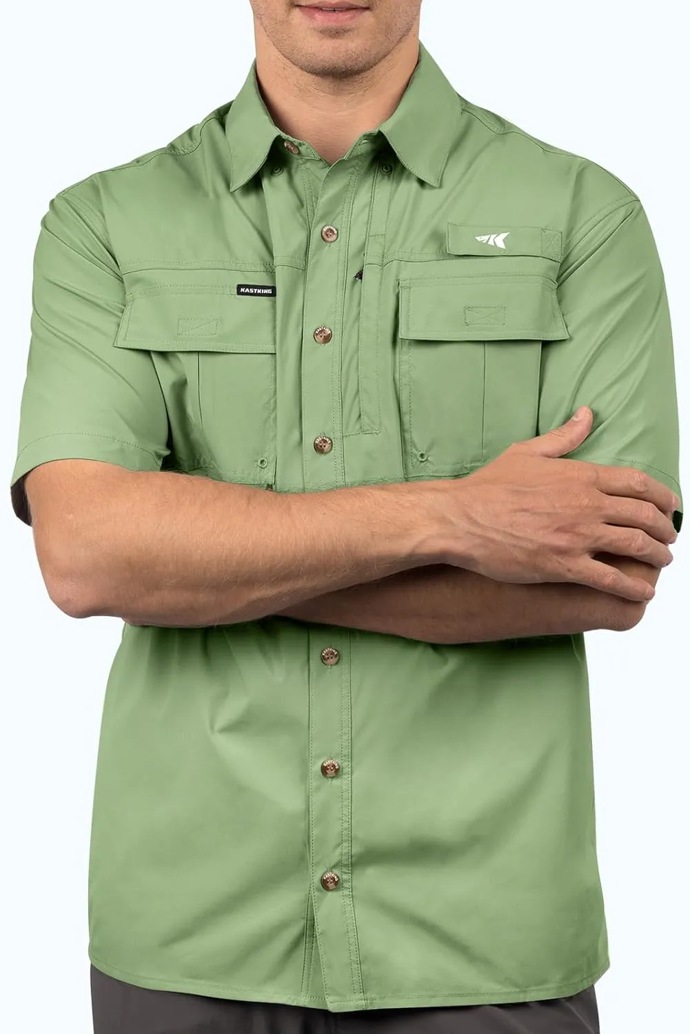 KastKing ReKon Men's Fishing Shirts, Well Made, Quick-Dry Short & Long Sleeve Hiking Beach Shirts, Sun Protection