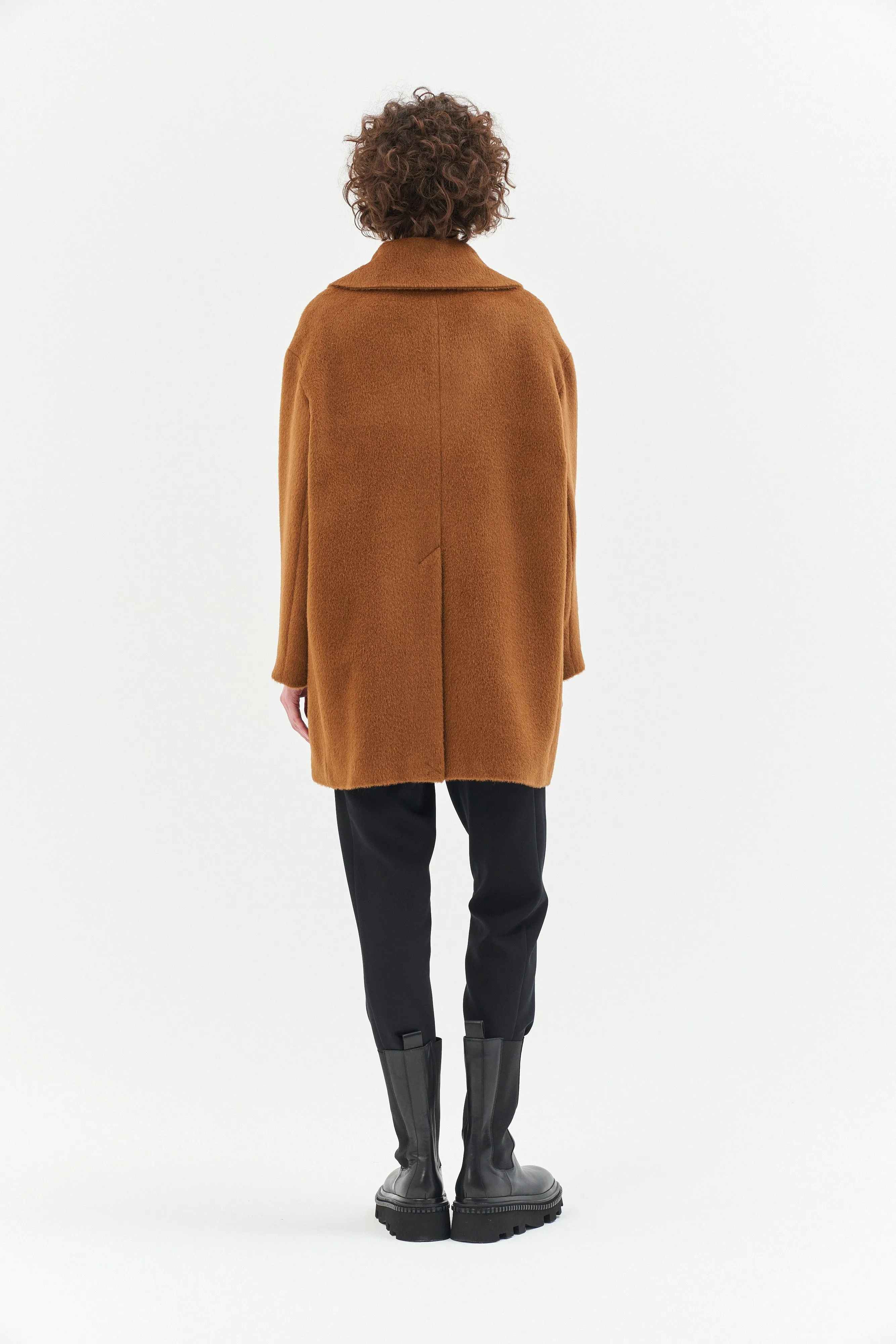 OVERSIZED TOPCOAT CAMEL