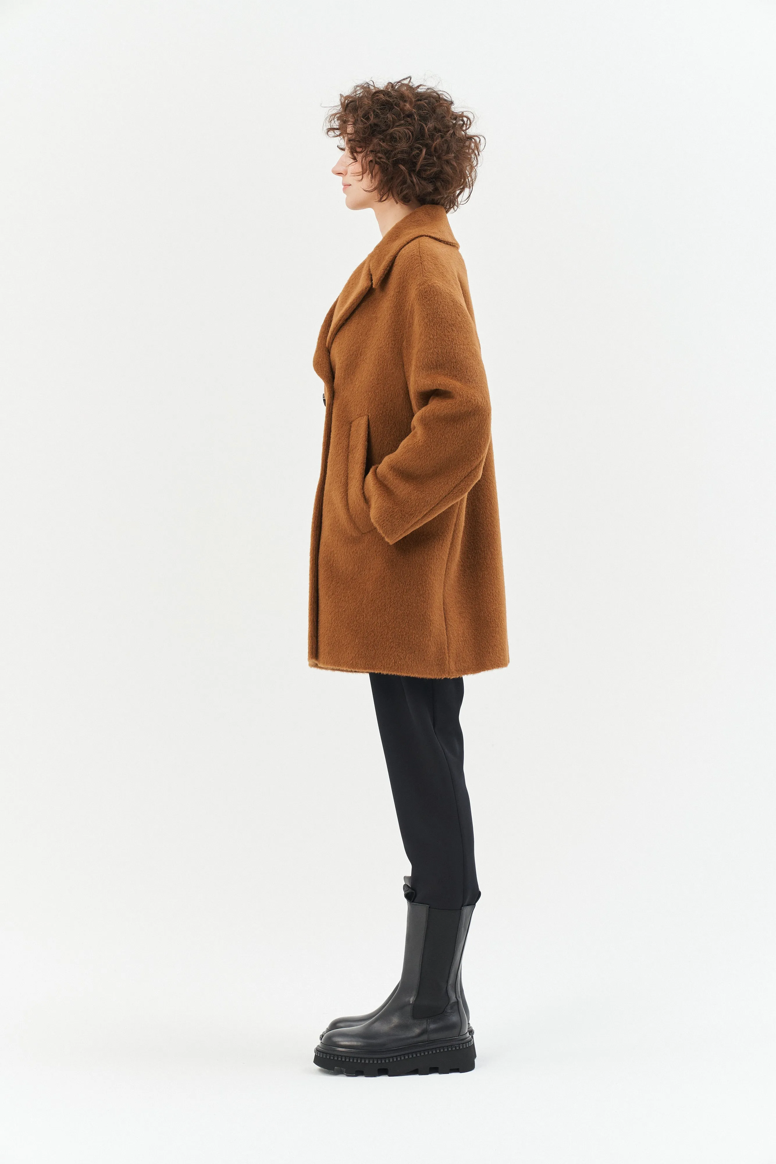 OVERSIZED TOPCOAT CAMEL