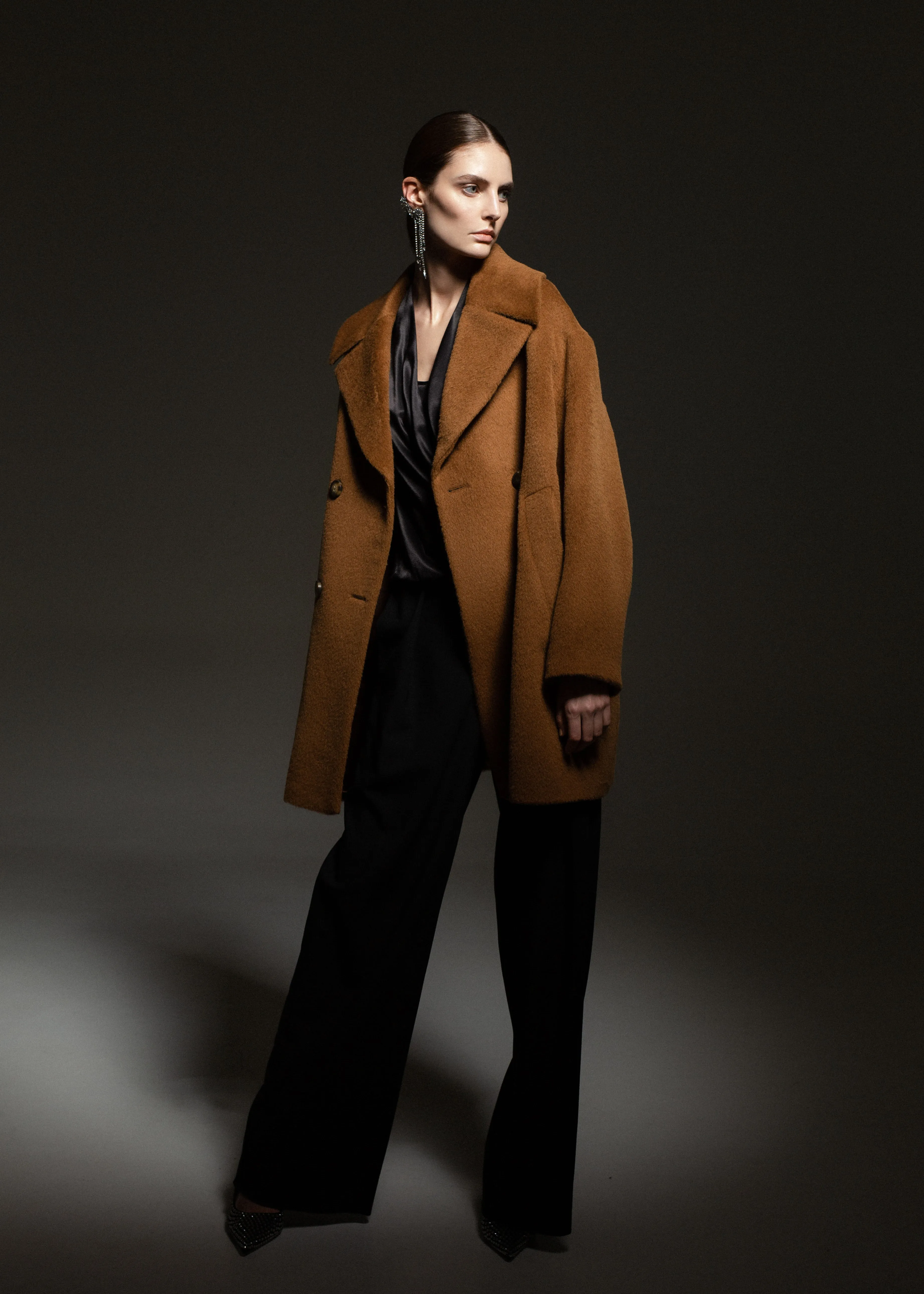 OVERSIZED TOPCOAT CAMEL