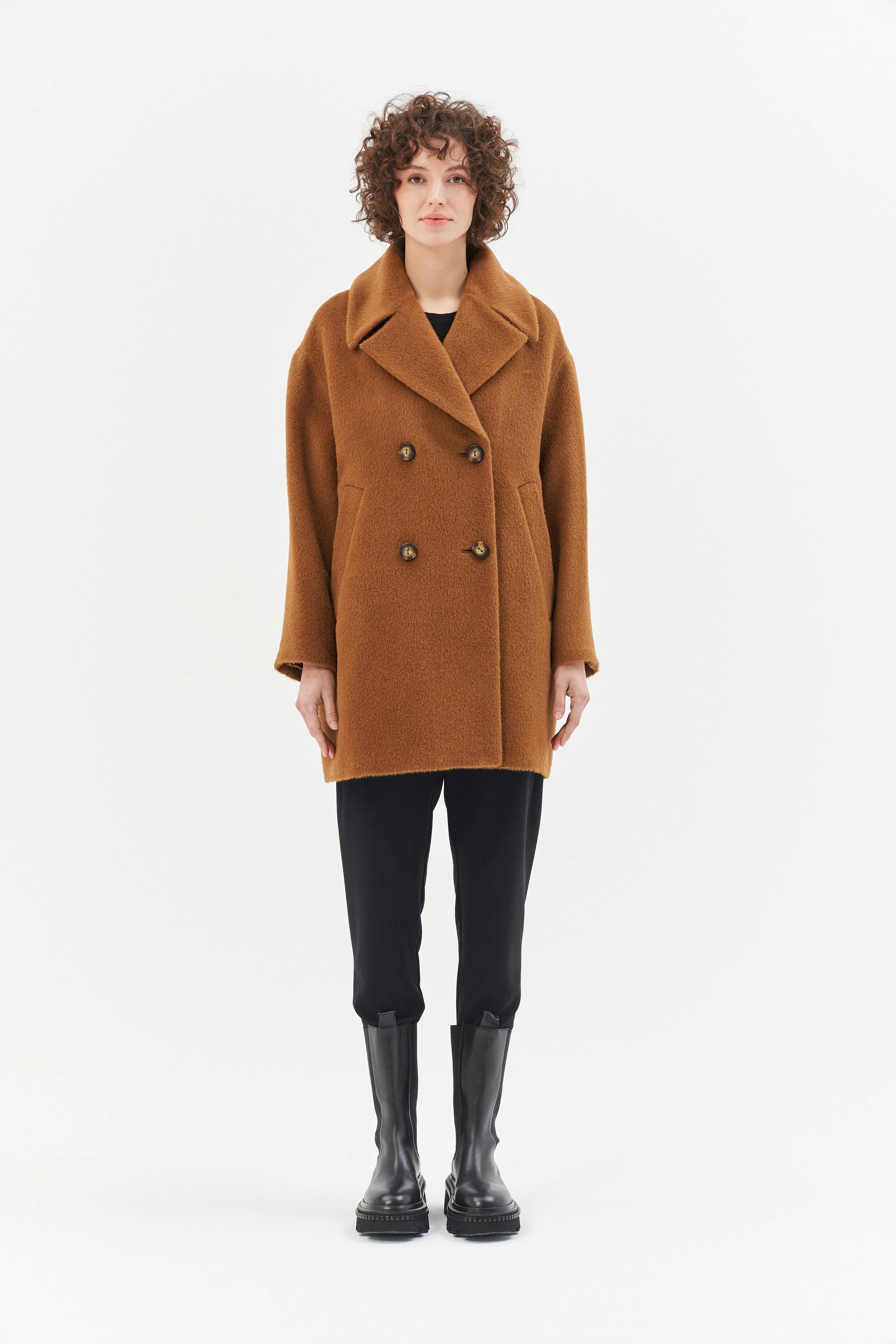 OVERSIZED TOPCOAT CAMEL