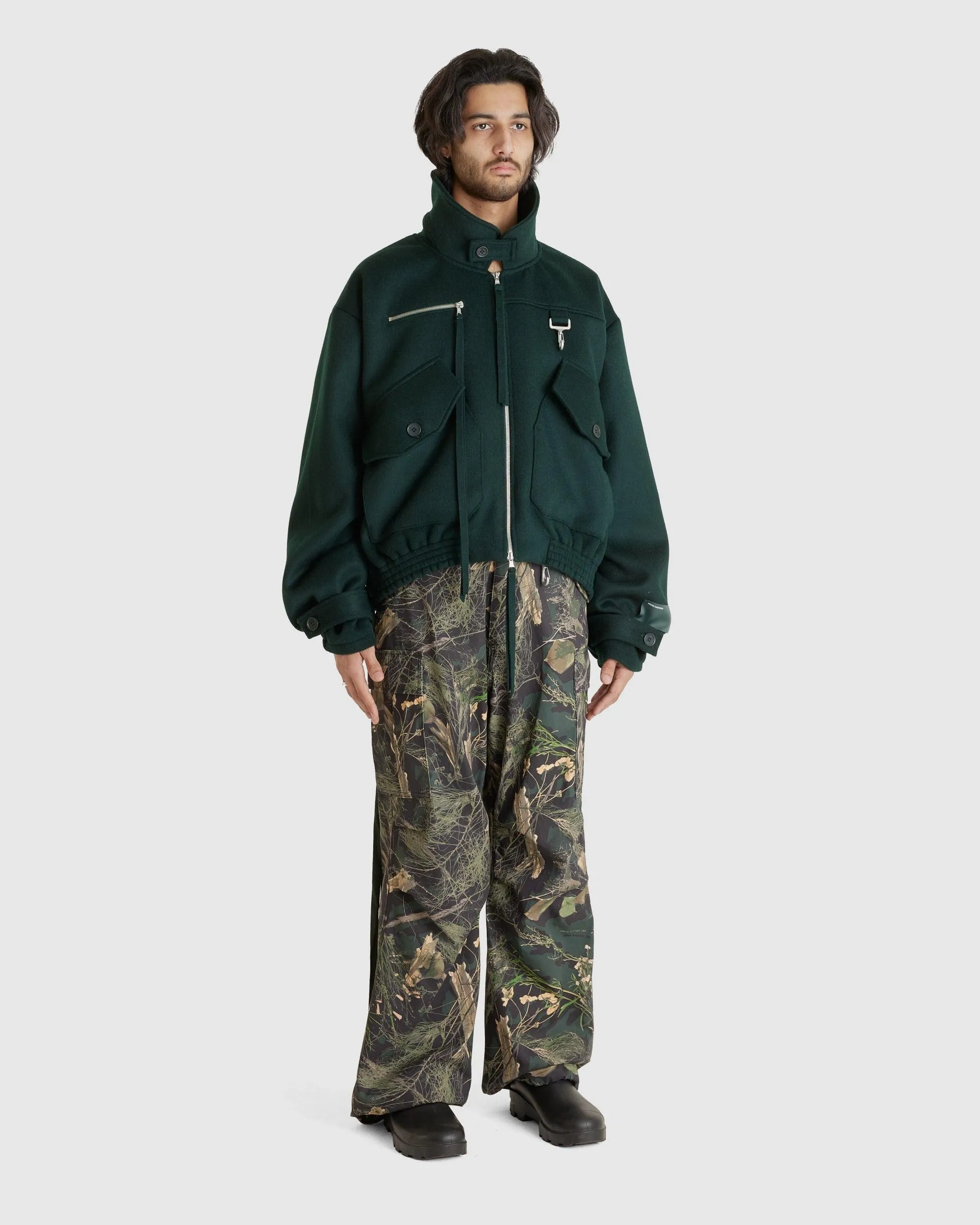 Storm Flap Jacket Forest Green