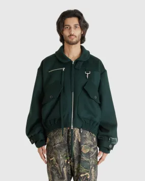 Storm Flap Jacket Forest Green
