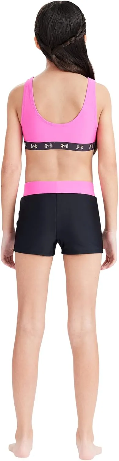 Under Armour Girls' Bikini and Shorts Swim Set