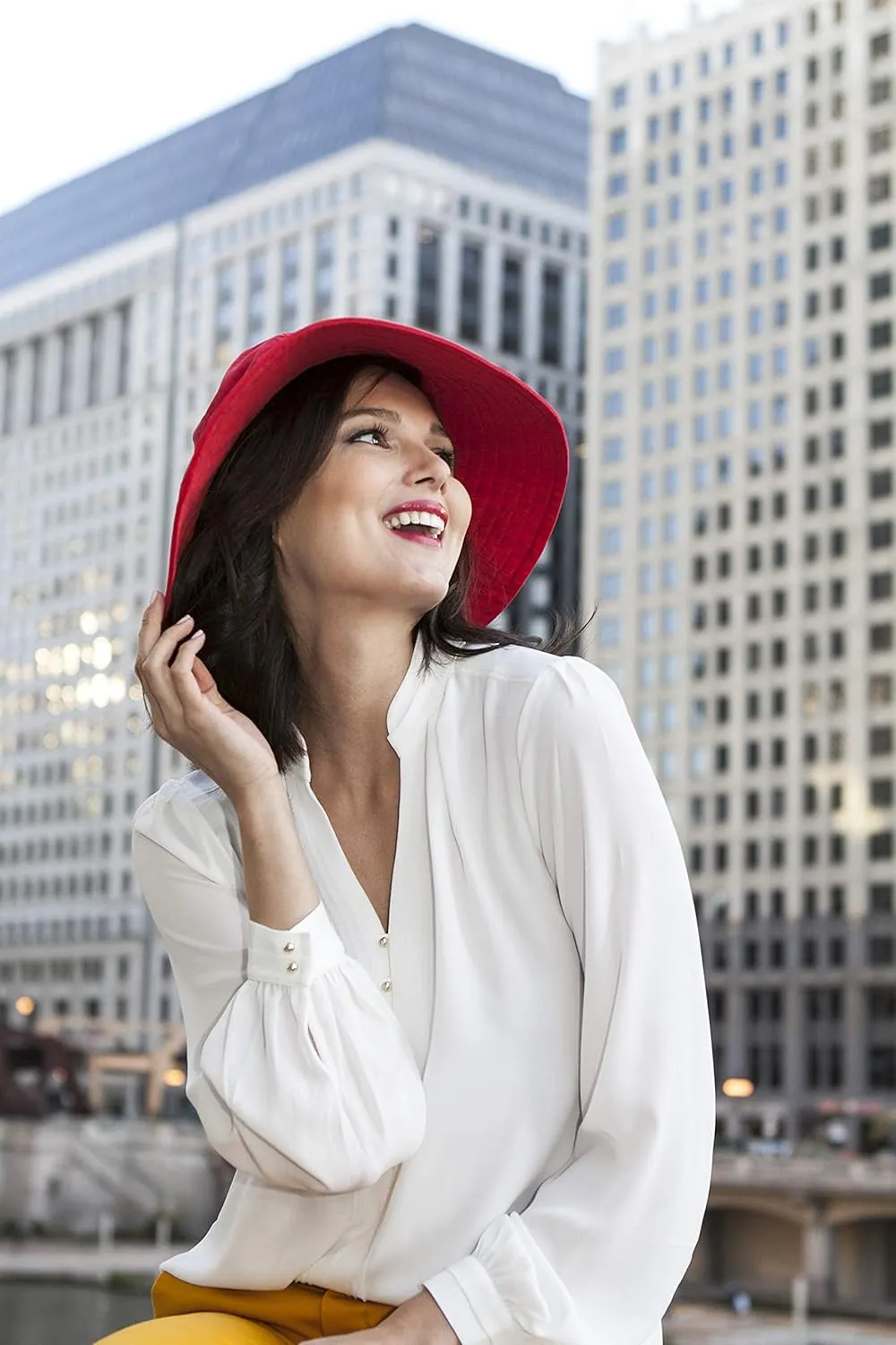 VINRELLA Rain & Sun Bucket Hat, Great for Travel & Hiking, Sleek Waterproof Hat for Women