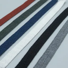 Wool Twill Tape in Various Colors - Remnants